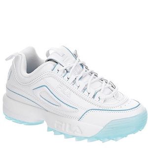 Fila Disruptor II Ice Sneakers- White/Blue